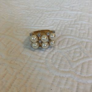 Pearl Statement Ring